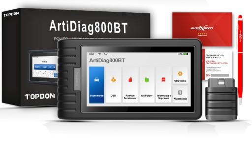 Диагностический тестер Topdon AD800BT