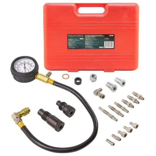 Тестер, манометр, компрессометр, адаптеры для дизельных двигателей 0–70 бар