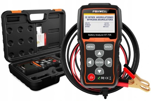 Тестер аккумуляторов FOXWELL BT 715 польский RU