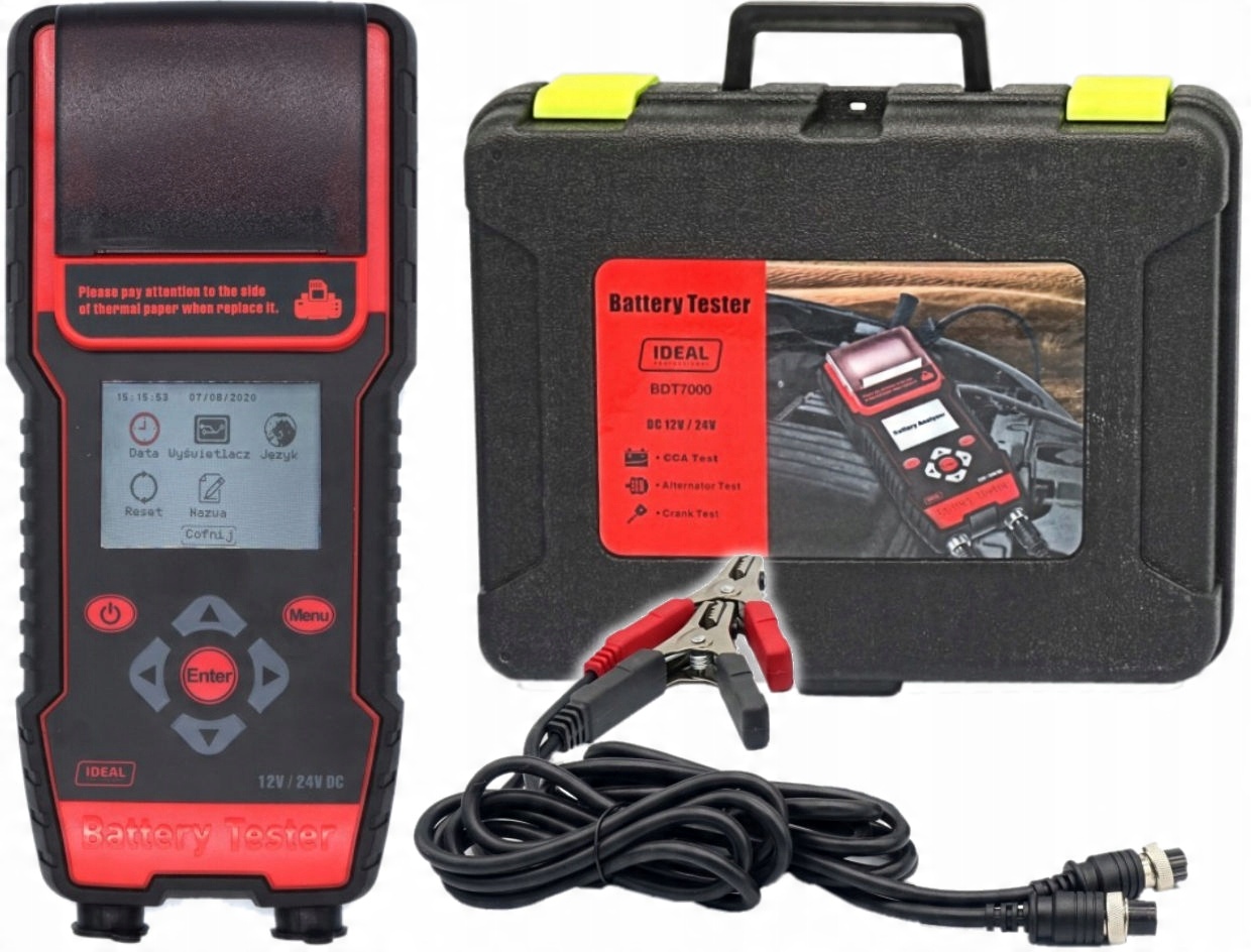 Тестер батареи С принтером BDT7000 IDEAL