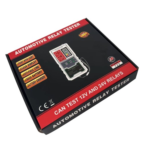 Тестер автомобильных реле 12В 24В со светодиодом и диагностикой