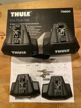 Ножки Thule заподлицо с рейкой 710600