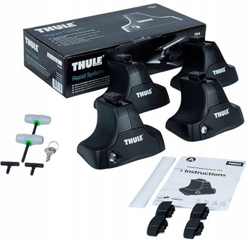 Thule Rapid System 754 Feet 4 шт