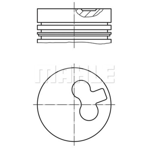 Поршень MAHLE 011 29 00