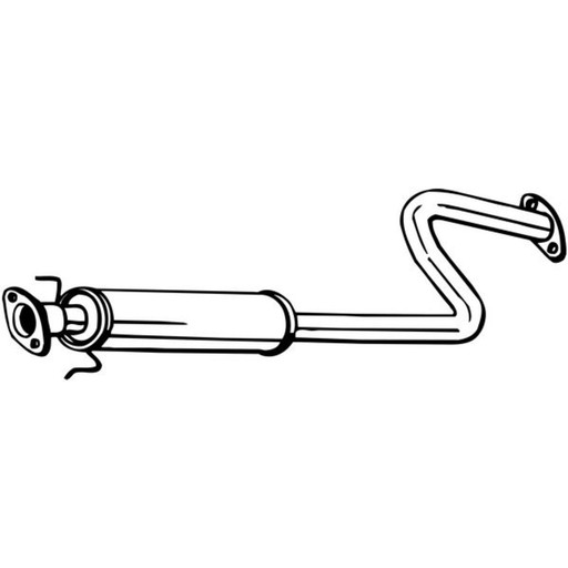 BOS278-111 - Средний глушитель выхлопной системы подходит для: MG MG ZR, ROVER 25 и, ST