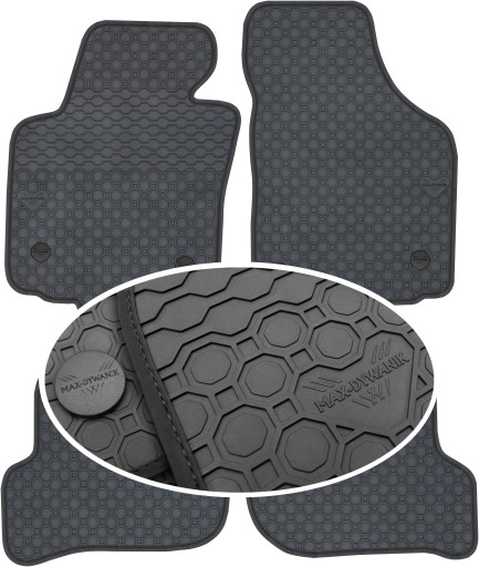 Гумові килимки Toledo III Minivan FL 08-12 PrimeLiner - Чорні