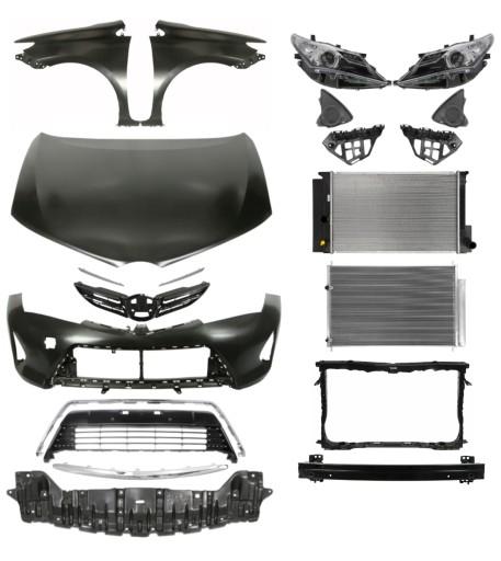 4870 - Toyota Auris 12-15 Капот бампер ремінь крила