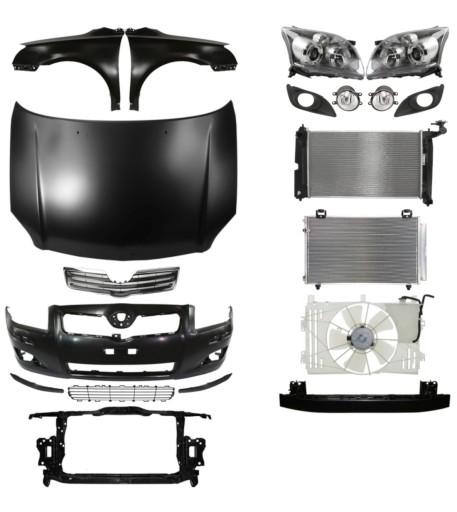 4230 - Тойота авенсіс 06-08 капот бампер ремінь крила