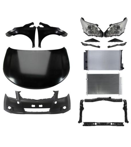 4194 - Тойота авенсіс 08-12 капот бампер ремінь крила