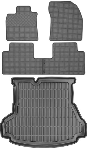 Toyota Avensis III SD 2009-2018 КОМПЛЕКТ - Коврики + коврик в багажник
