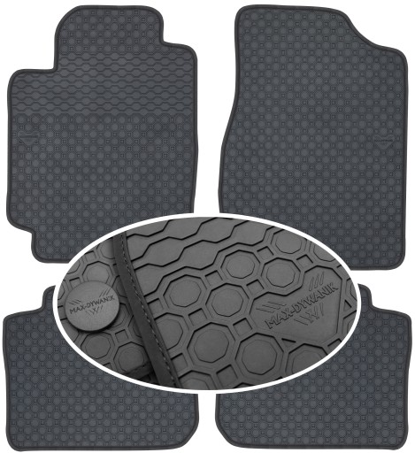 Гумові килимки Toyota Camry V XV30 SD 01-06 PrimeLiner - Чорні