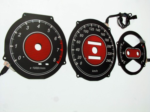 Цифры одометра Toyota Carina E INDIGLO