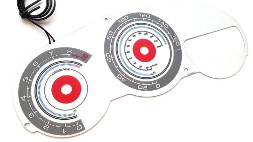 Toyota Celica 7 INDIGLO лічильник циферблатів 6