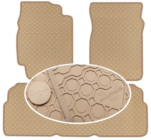 Toyota Corolla VII E100 94-94 гумові килимки PRIMELINER