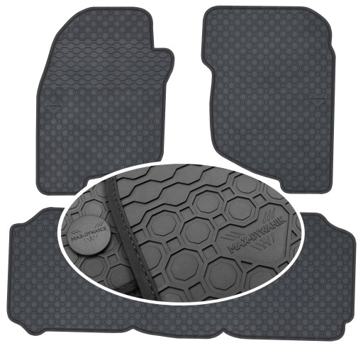 Гумові килимки Toyota Corolla VII E100 95-97 PrimeLiner - Чорні