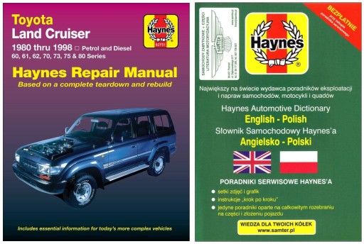 Toyota Land Cruiser FJ 60 62 70 73 75 80 HJ 60 61 70 75 HZJ80 HDJ80 / 24 години