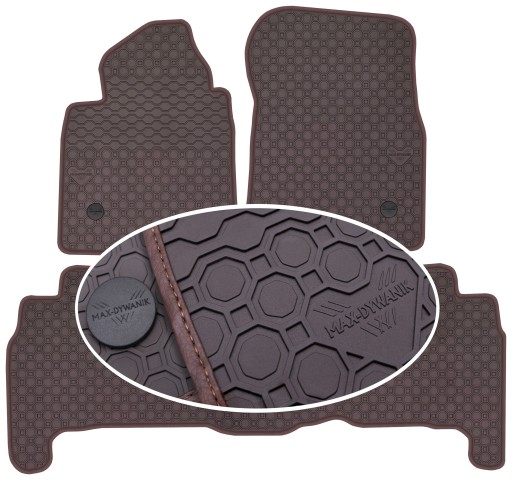 Toyota Land Cruiser J200 08-15 Резиновые коврики PrimeLiner