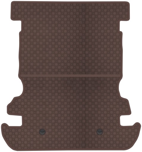 Toyota Land Cruiser J200 7os 08-15 Вставка в багажник PRIMELINER - КОРИЧНЕВЫЙ