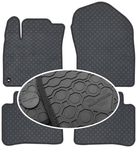 Toyota Prius IV XV50 2015-2023 рр. Гумовий килимок PrimeLiner - Чорний