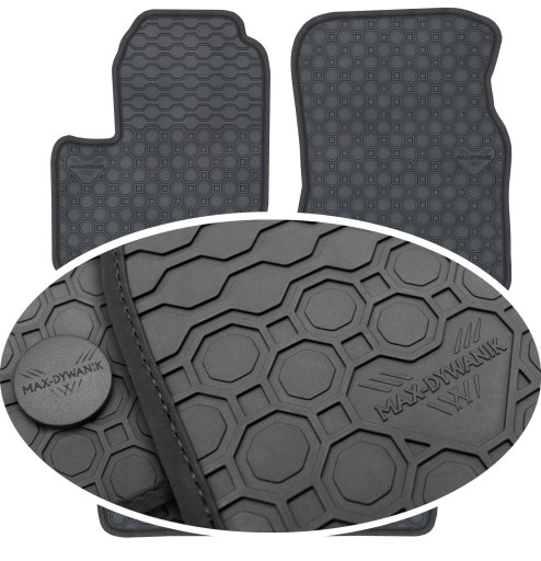 Гумові килимки Toyota RAV4 II FL 3D 2003-2006 PrimeLiner - Чорні