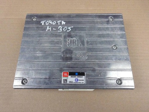 86280-0W381 - Toyota RAV4 IV 2017 усилитель JBL 862800w381