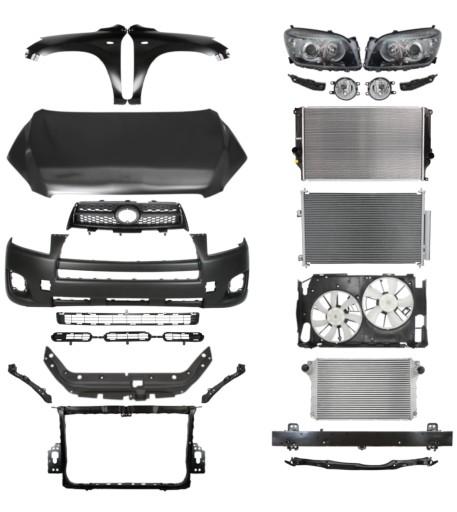 4322 - Toyota Rav 4 09-10 Капот Бампер Ремінь Крила