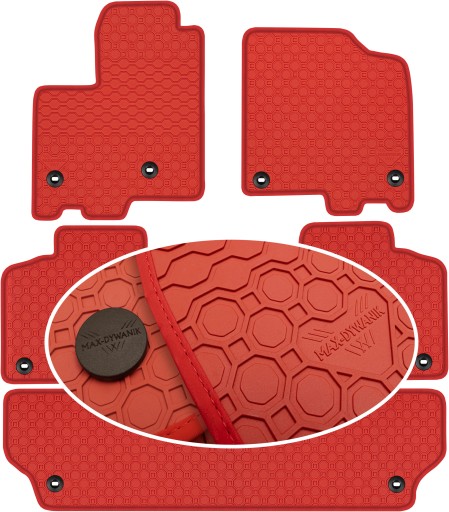 Toyota Sienna III VAN 7os 2010-2020 Коврики резиновые PrimeLiner