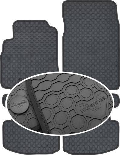 Гумові килимки Toyota Yaris I HB 3D 1999-2005 PrimeLiner - Чорні