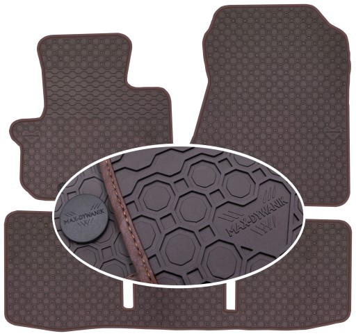 Toyota iQ Hatchback 2009-2016 Резиновые коврики PrimeLiner