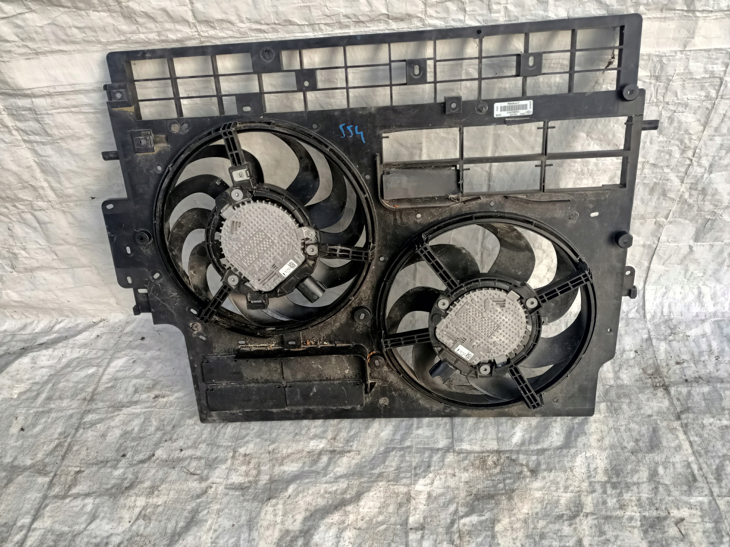 OPVIV3IIIWENCHOBN - Trafic 3 III Vivaro вентиляторы радиатора корпус