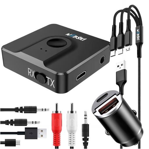 Передатчик bluetooth зарядное устройство USB Тип C кабель 3in1