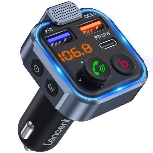 Автомобильный FM-передатчик Bluetooth v5. 0 USB 3.0