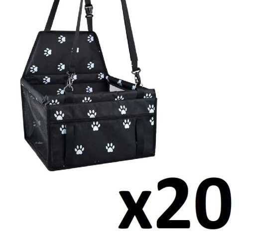 Переноска для собак - черная х 20