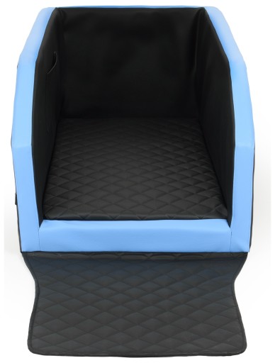 Автопереноска для собаки заднє сидіння з матрацом і ременем 55х100