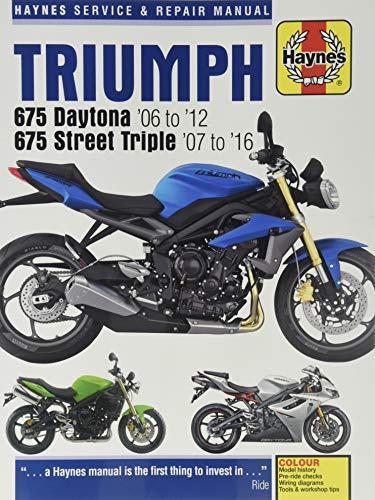 Triumph 675 Daytona и Street Triple 2006-2016 Хейнс