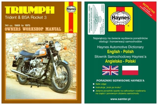 Triumph 750 Trident BSA Rocket (1969-1975) руководство по ремонту + БЕСПЛАТНЫЕ 24 часа