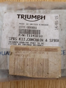 Ланцюг ГРМ Triumph Rocket 3 + дві зірочки