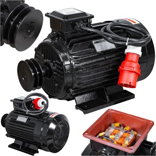 Трифазний електродвигун ALC500-3/400V - 11kW