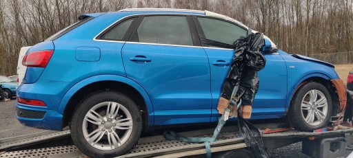 Зад з дахом Audi Q3 8U lift 2011-2019 S-Line 2.0 TDI.