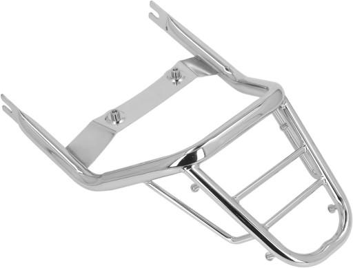 Задний багажник, задний багажник из нержавеющей стали, блестящий