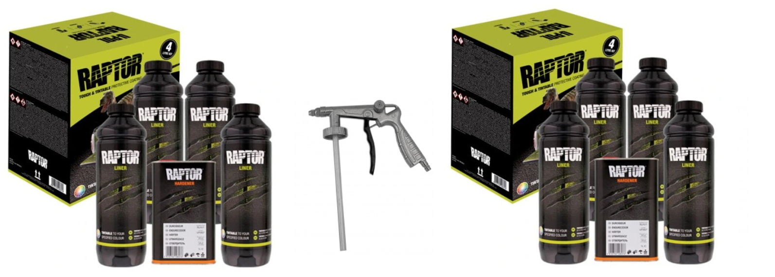 U-ПОЛОВИНА RAPTOR ЧЕРНЫЙ 8 X КОМПЛ ПИСТОЛЕТ БУТЫЛКА БЕСПЛАТНО