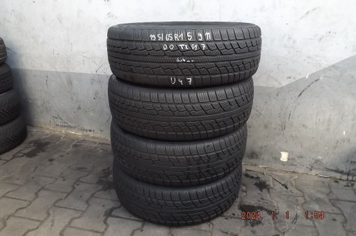 [U47] 4XWINTER 195/65R15 91T ACHILLES WINTER 101X &