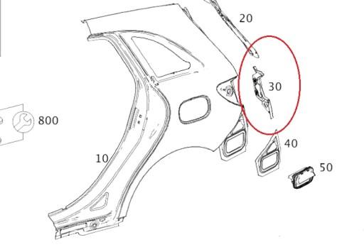A2466301200 - Держатель лампы MERCEDES-A2466301200