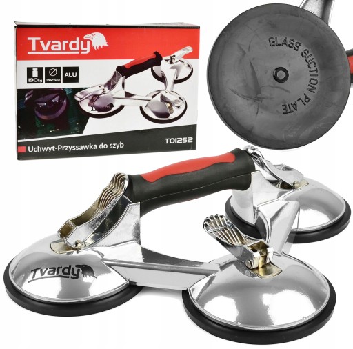 3X125MM 190KG АЛЮМИНИЕВЫЙ СТЕКЛОПОДЪЕМНИК