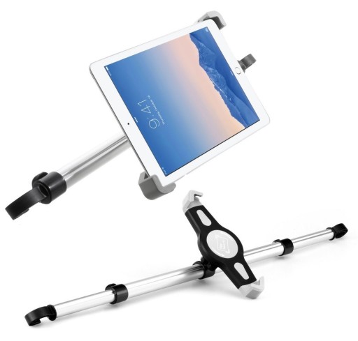 АВТОМОБИЛЬНЫЙ ДЕРЖАТЕЛЬ ДЛЯ ПЛАНШЕТА МЕЖДУ ПОДГОЛОВНИКАМИ