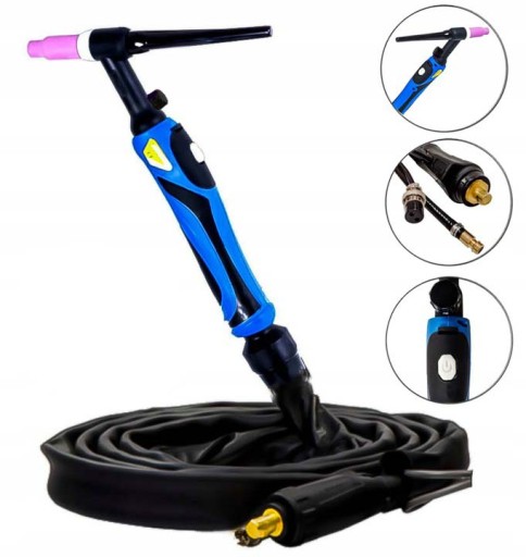 Зварювальний пальник TIG LIFT SR17V 9mm 13mm MAGNUM