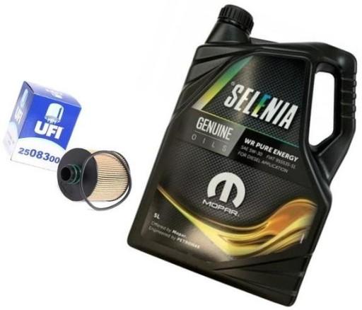 UFI FILTER + МАСЛО 5L FIAT 500X DOBLO II 2.0 JTDM