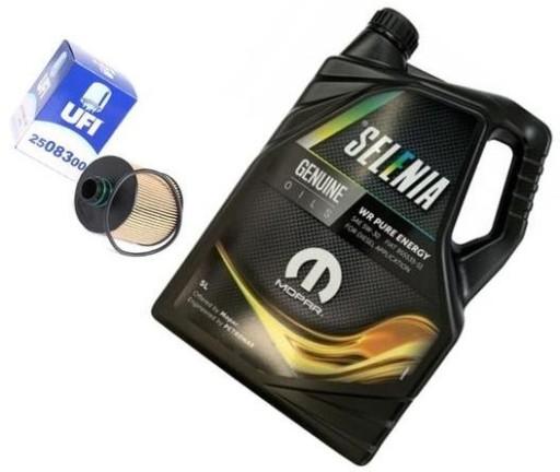 ФИЛЬТР UFI + МАСЛО 5Л FIAT PUNTO EVO TIPO 1.6 JTDM
