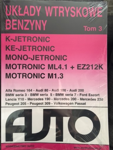 Системи вприскування бензину Tom 3 K ke MONO-JETRONIC, MOTRONIC ML4. 1 M1. 3