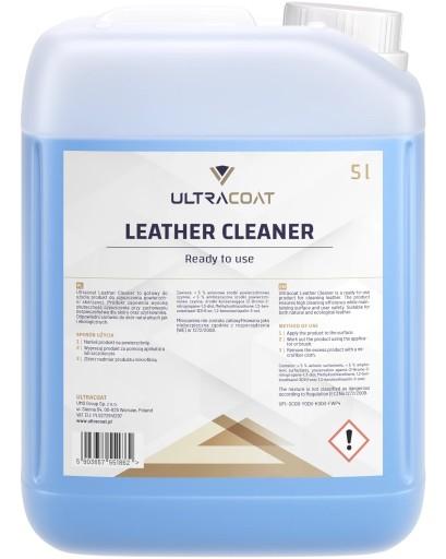 ULTRACOAT Leather Cleaner 5л для чистки кожаной обивки.